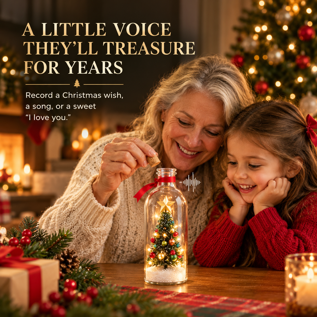Record-a-Message Christmas Tree