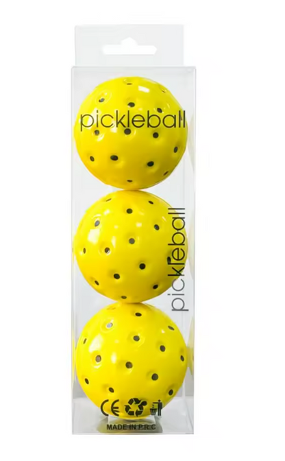 Solo Trainer Pickleballs – 3 Count